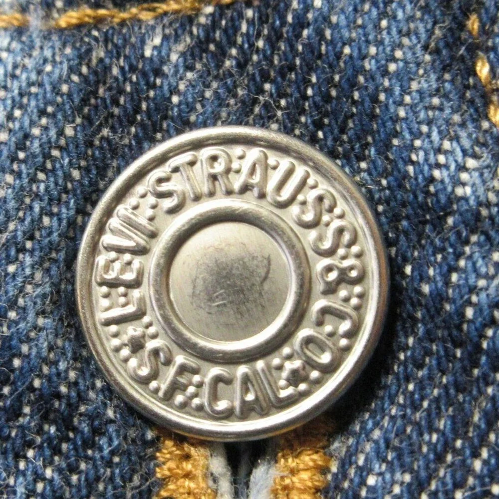 LEVI'S 550 Relaxed Fit Jeans Mens Sz 36x36 Slightly Baggy Non-Stretch Blue Denim